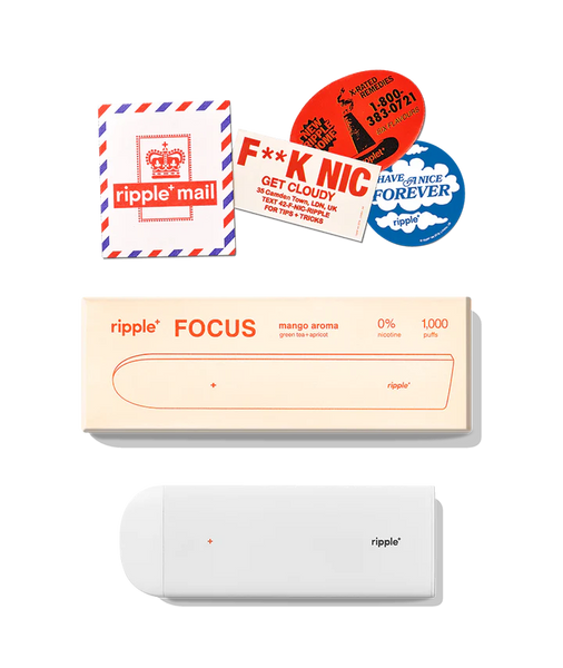 RIPPLE + FOCUS 1K Puffs  | Mango